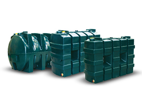 Single skin horizontal oil tank